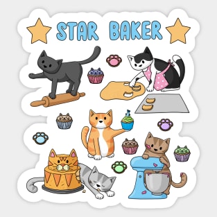 Star Baker Sticker